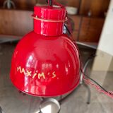 Suspension lumineuse vintage Maxim's