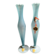 Paires de vases anciens en opaline