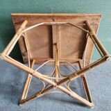 Bamboo rattan coffee table