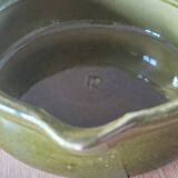 4 small pans, glazed earthenware casseroles