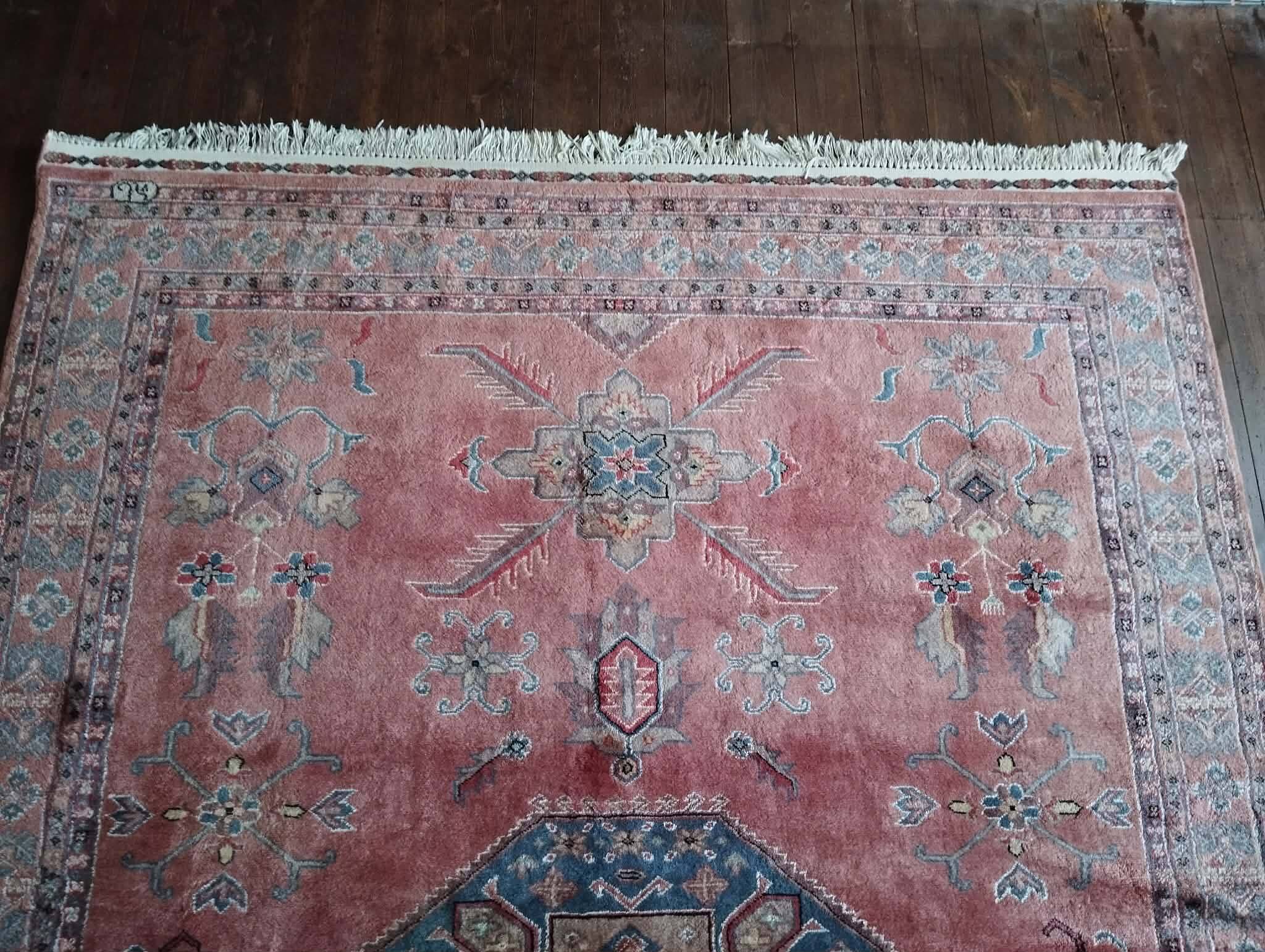 Handmade Pakistani Caucasian rug 259x192cm