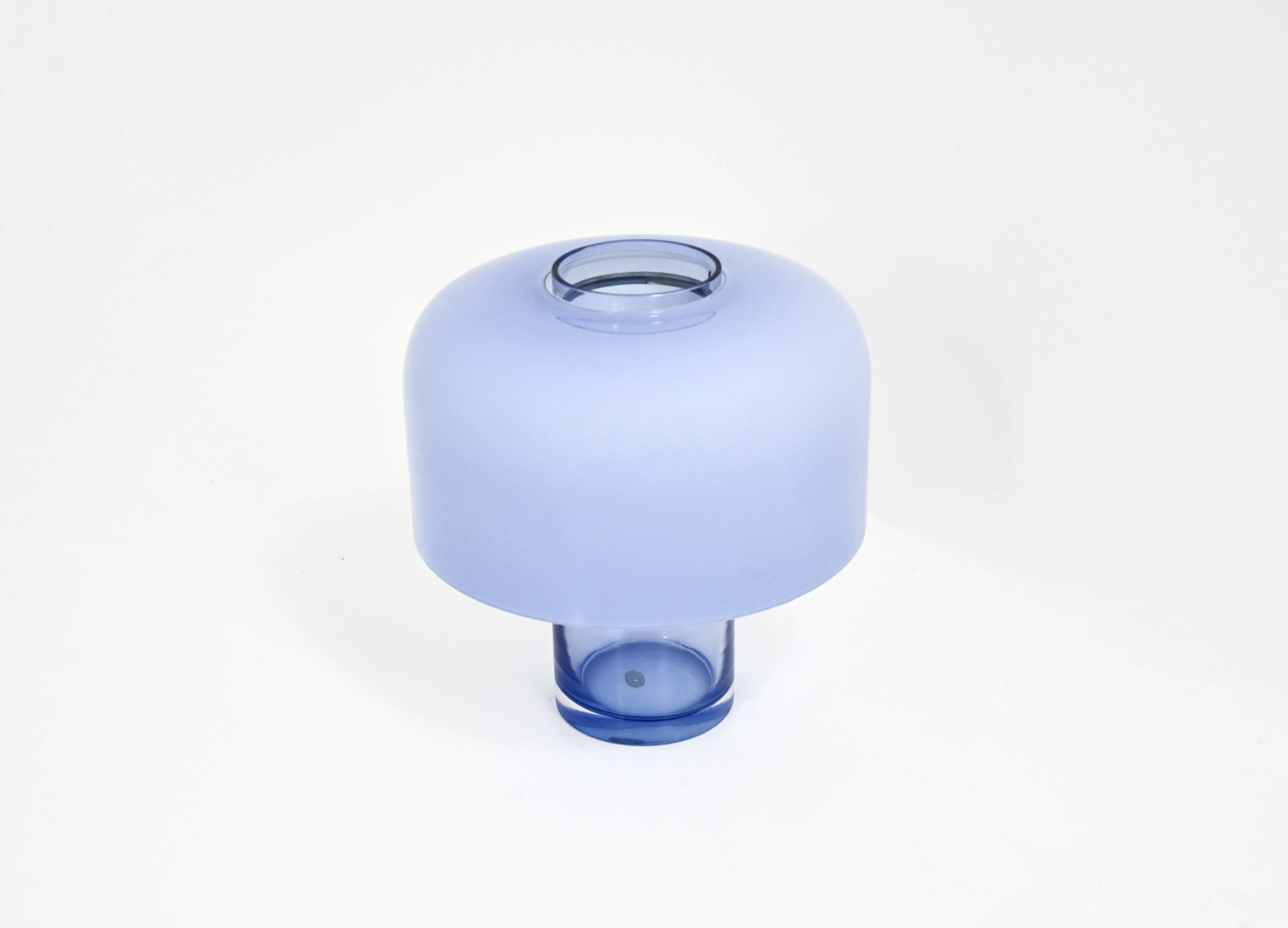 Lampe de table LT226 par Carlo Nason pour Mazzega, années 1960