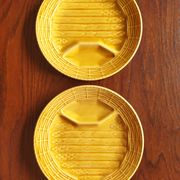 2 asparagus plates Sarreguemines