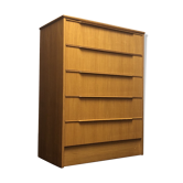 Vintage mid century teak chest of drawers