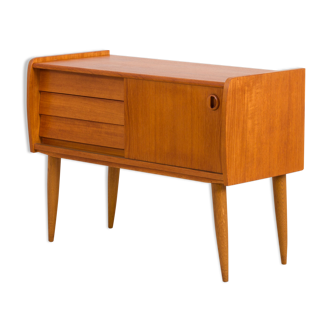 Commode en teck danois vintage, années 60