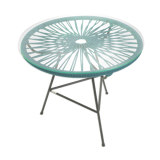 Ocean blue mini zipolite coffee table