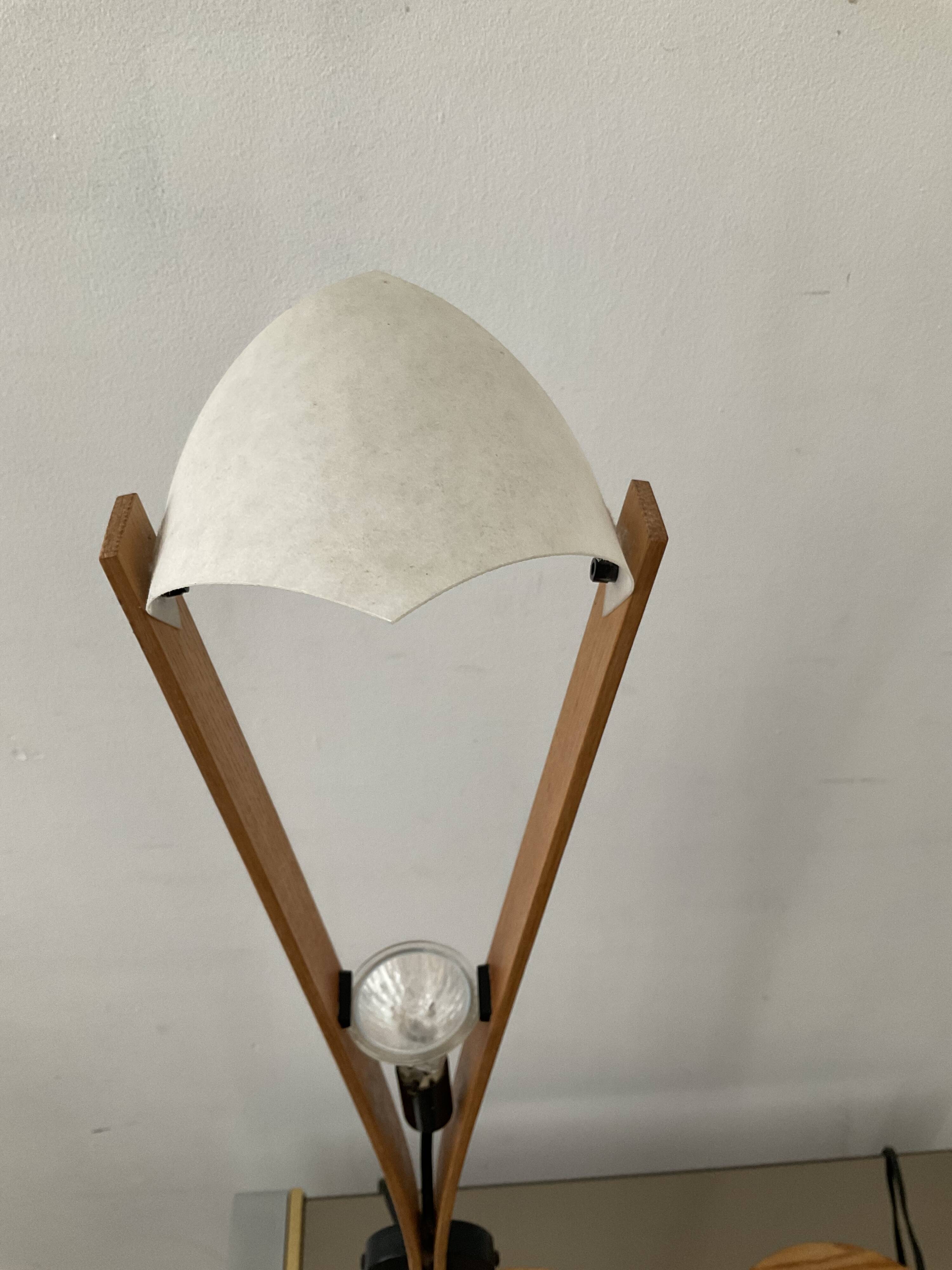 Paire de lampes domus des années 70