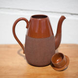 Glazed clay coffee or tea maker