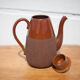 Glazed clay coffee or tea maker