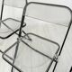 Ensemble de 3 chaises pliantes vintage Plia des années 1960 par Giancarlo Piretti pour Anonima