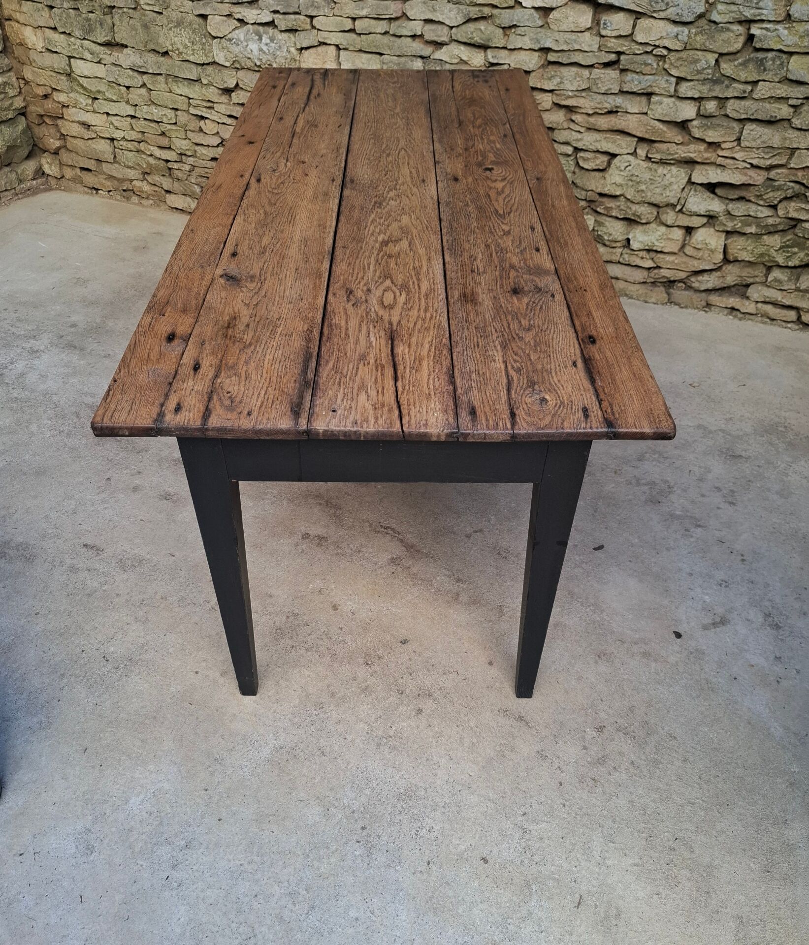Oak farmhouse table 200cm