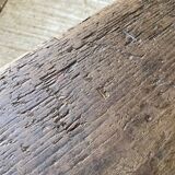 Solid oak console workbench 220cm