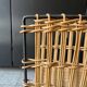 Rattan magazine rack