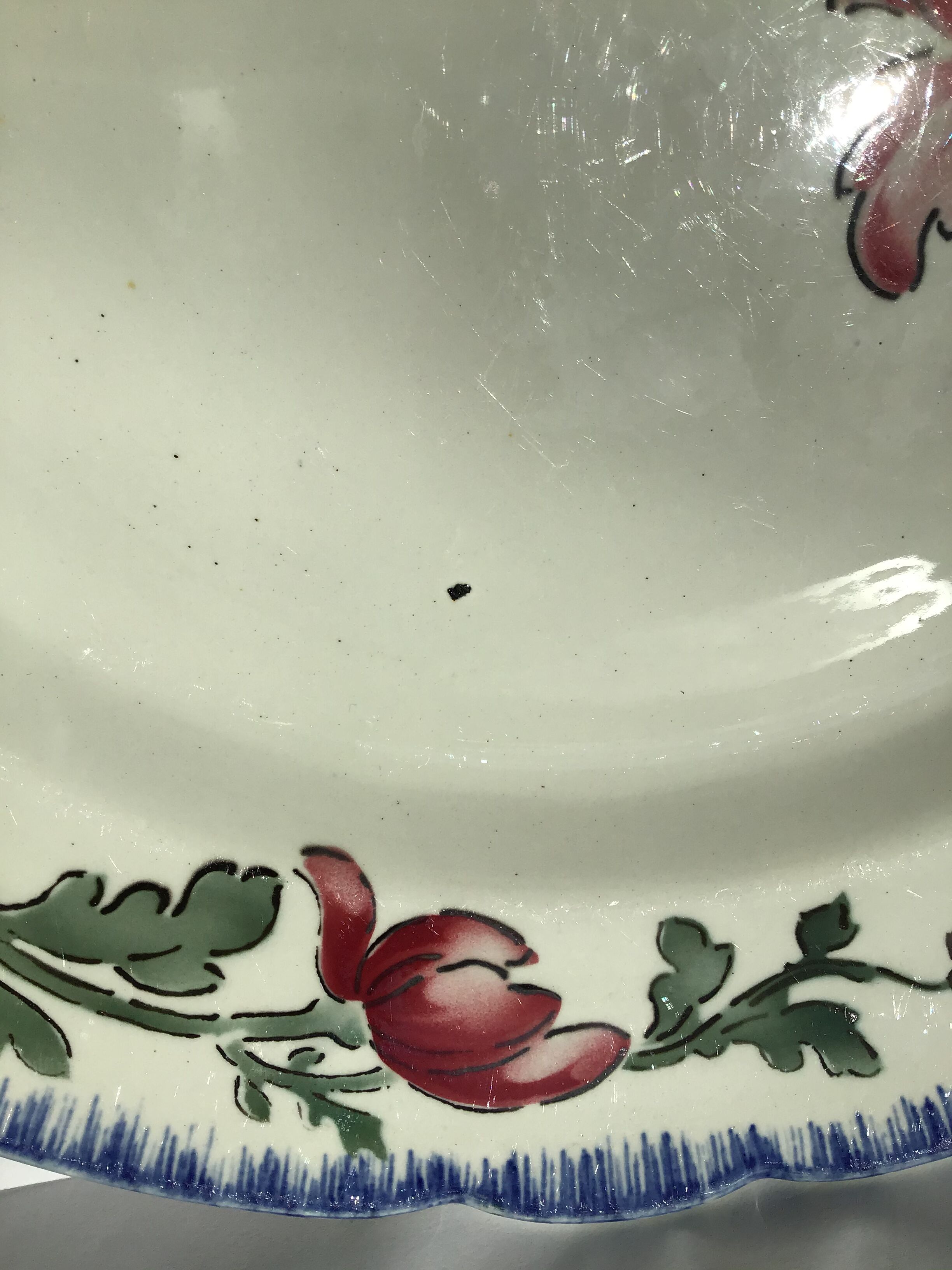 Lunéville Printanier festooned dish 32cm