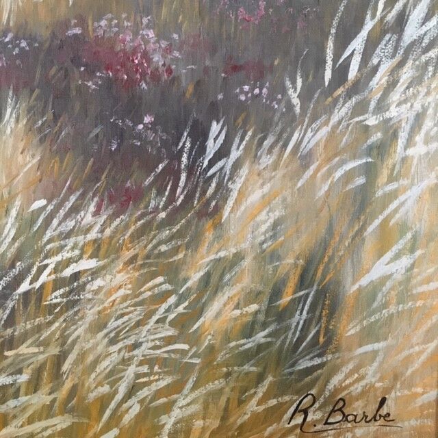 Nature table in summer