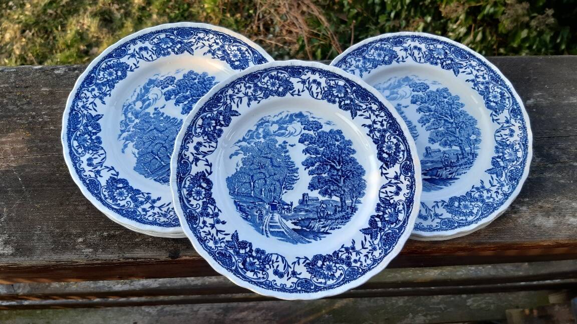Set of 6 Royal Tudor dessert plates