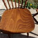 Lot de 2 chaises bauman 1960 style western bistrot