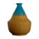 Yellow Ceramic Vase from the 1970s