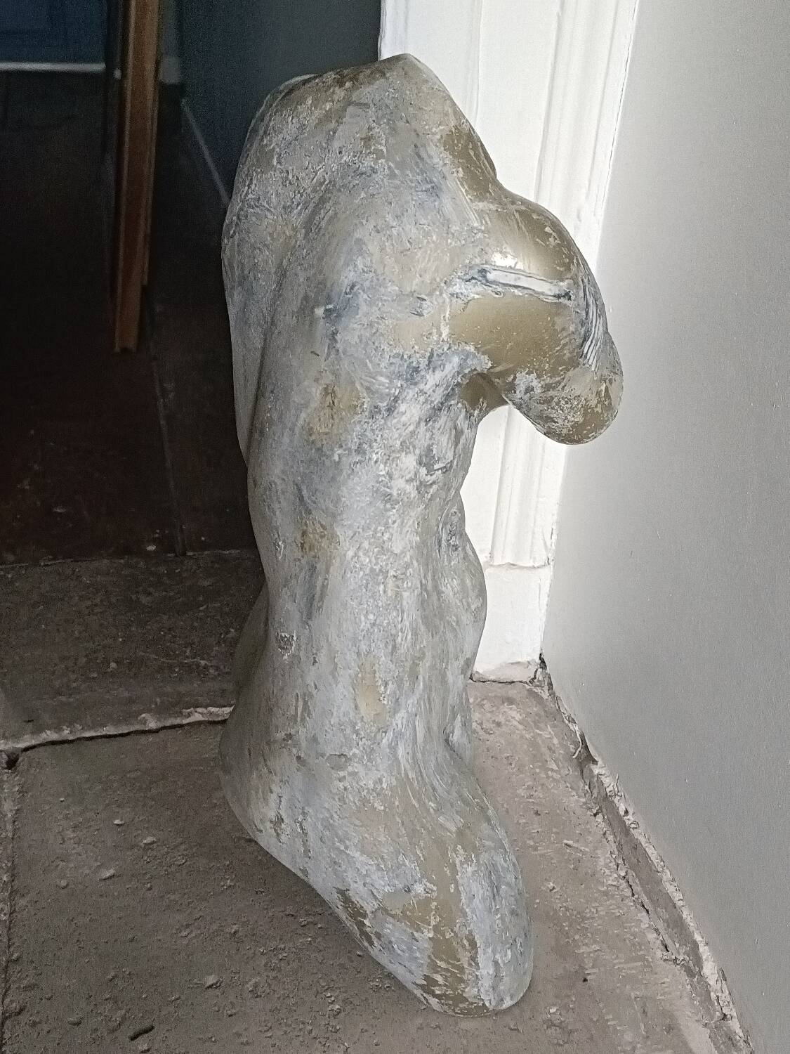 Bust of a woman, nude, antique style