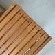 set of 4 italian wooden folding chairs by Aldo Jacober, design 1960 - 1970