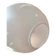 Opaline and porcelain wall light
