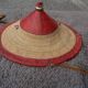 Chapeau coiffe de tribu Fulani Peulh, Afrique