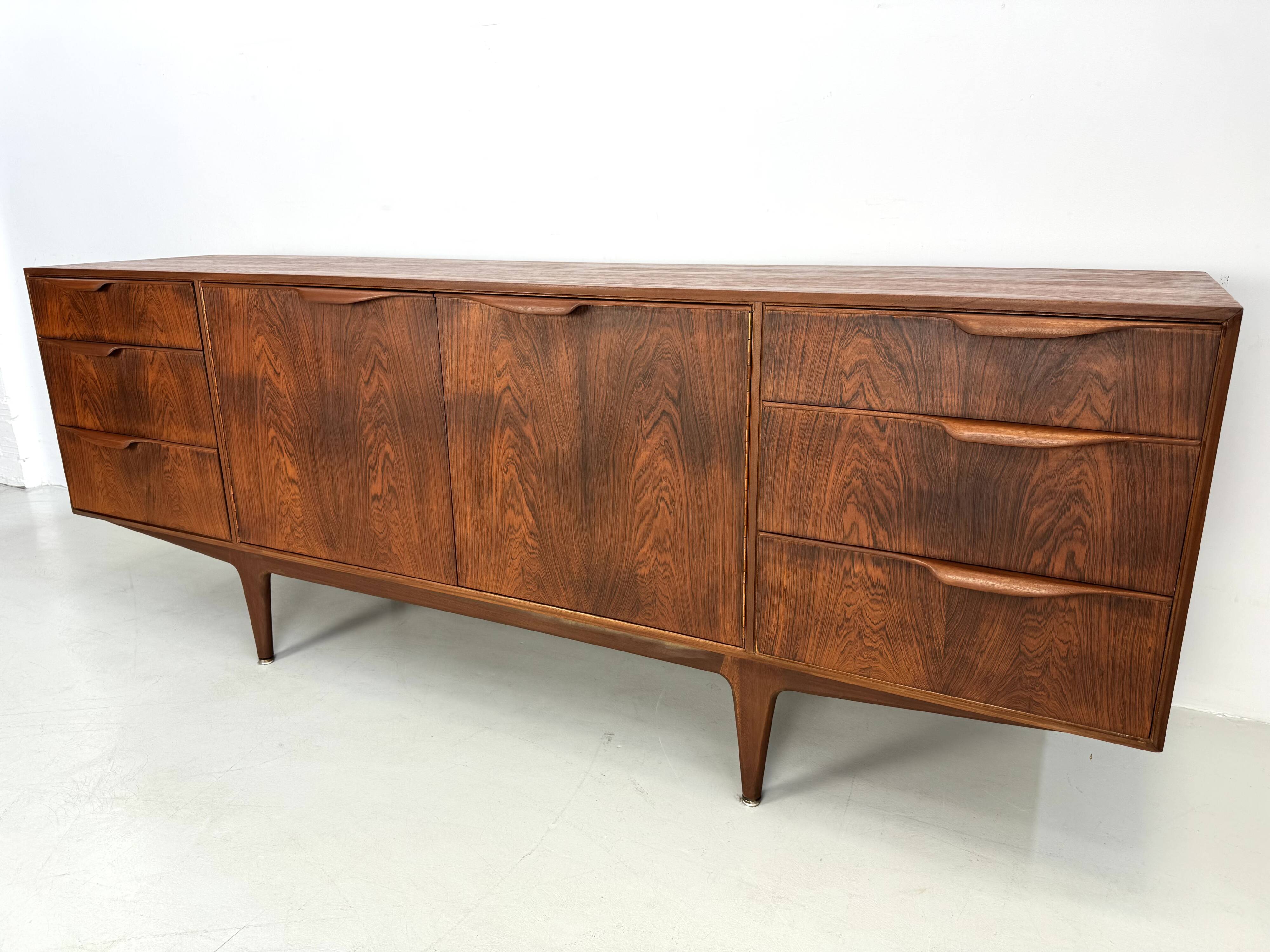 Rare vintage rosewood sideboard by McIntosh design by T. Robertson from the