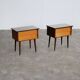 Ensemble de tables de chevet vintage | Commodes | Années 1960