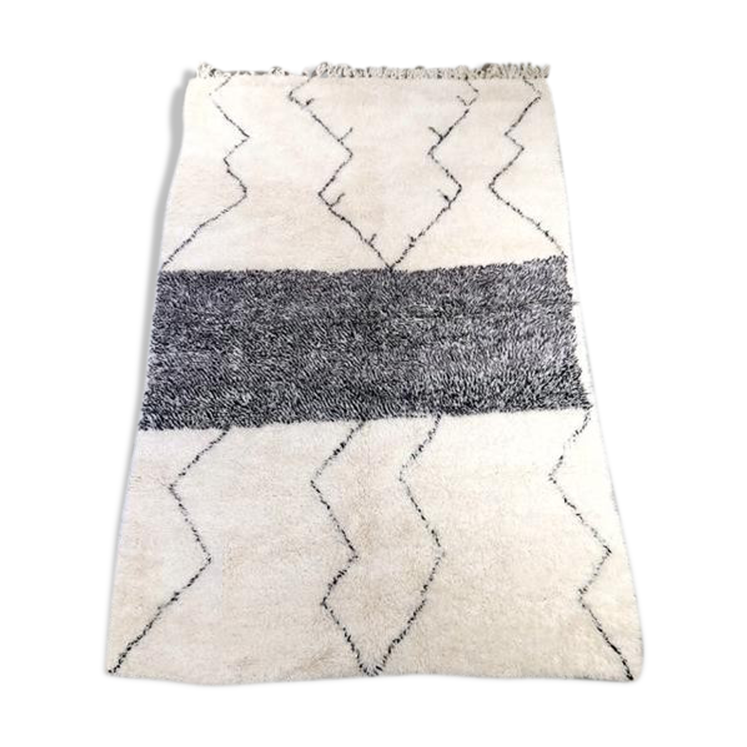 Beni Ouarain carpet, Berber carpet 260x175cm