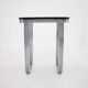 Bauhaus Art Deco tubular steel chrome table, 1930s