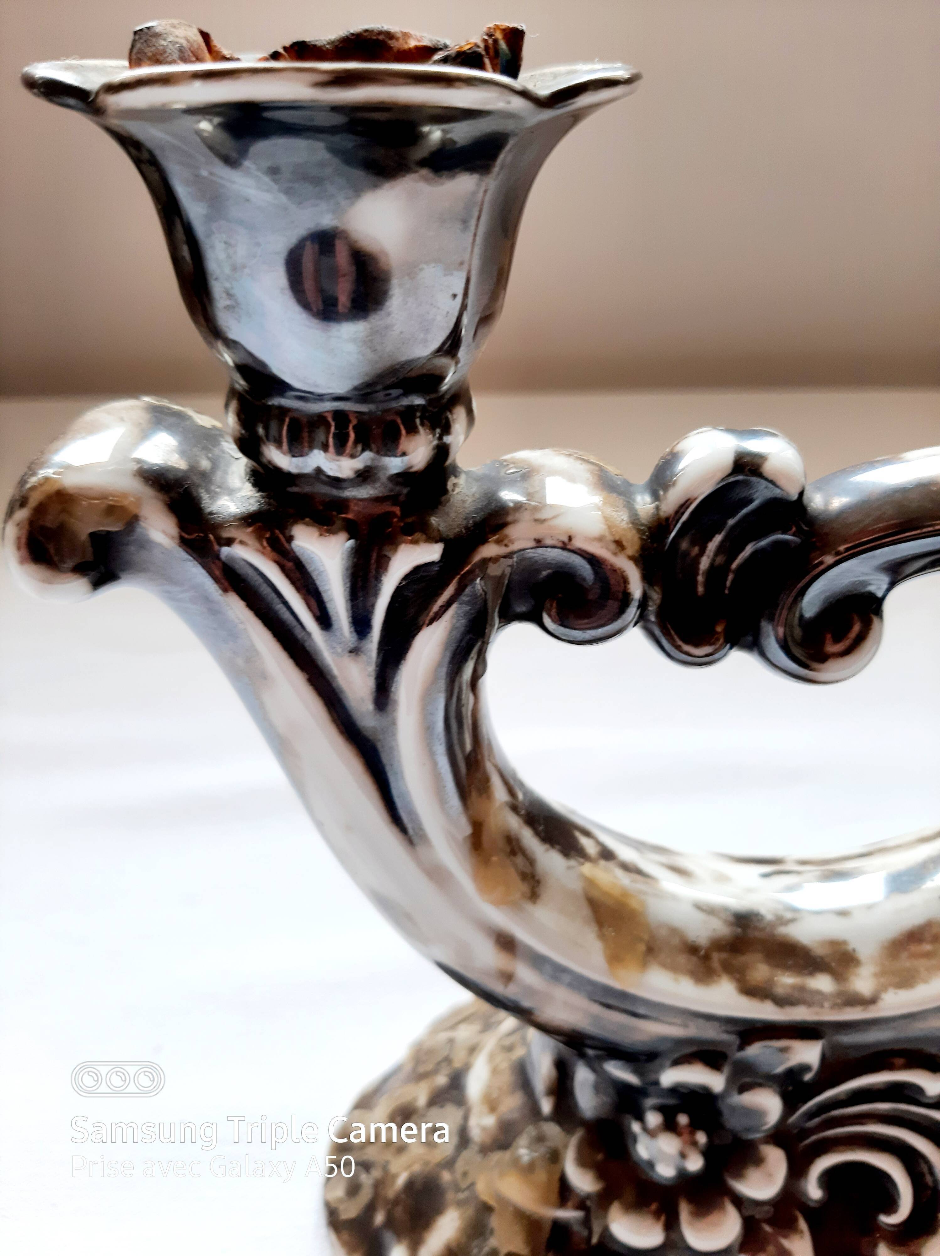 Candlestick RW Bavaria ceramic