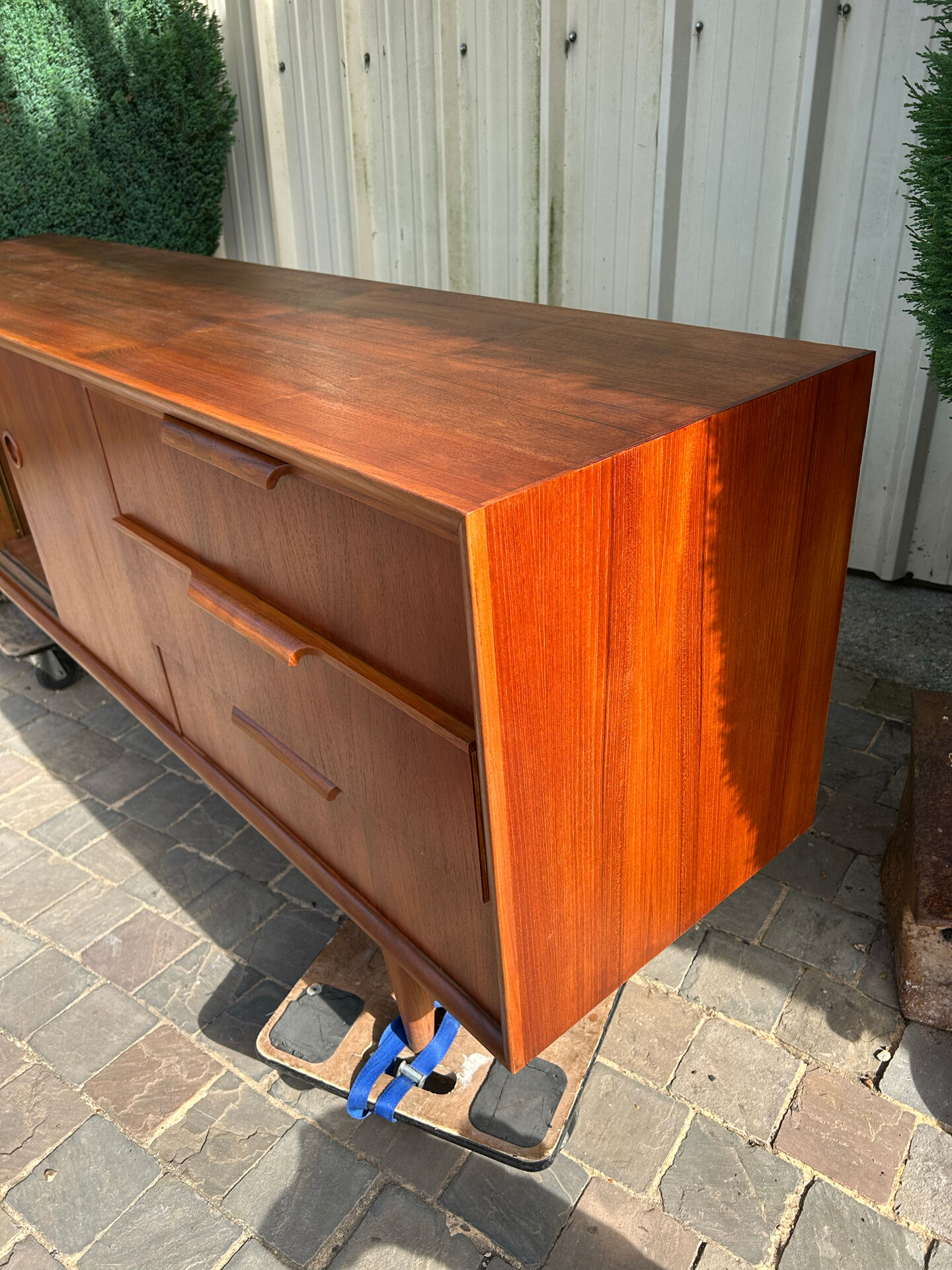 Large vintage Scandinavian sideboard from the 1970s.
