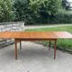 Scandinavian extendable dining table "bjarni" by nils jonsson for troeds - 1960