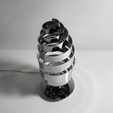 Vintage space age chrome table lamp Sputnik Mid Century 60s 70s