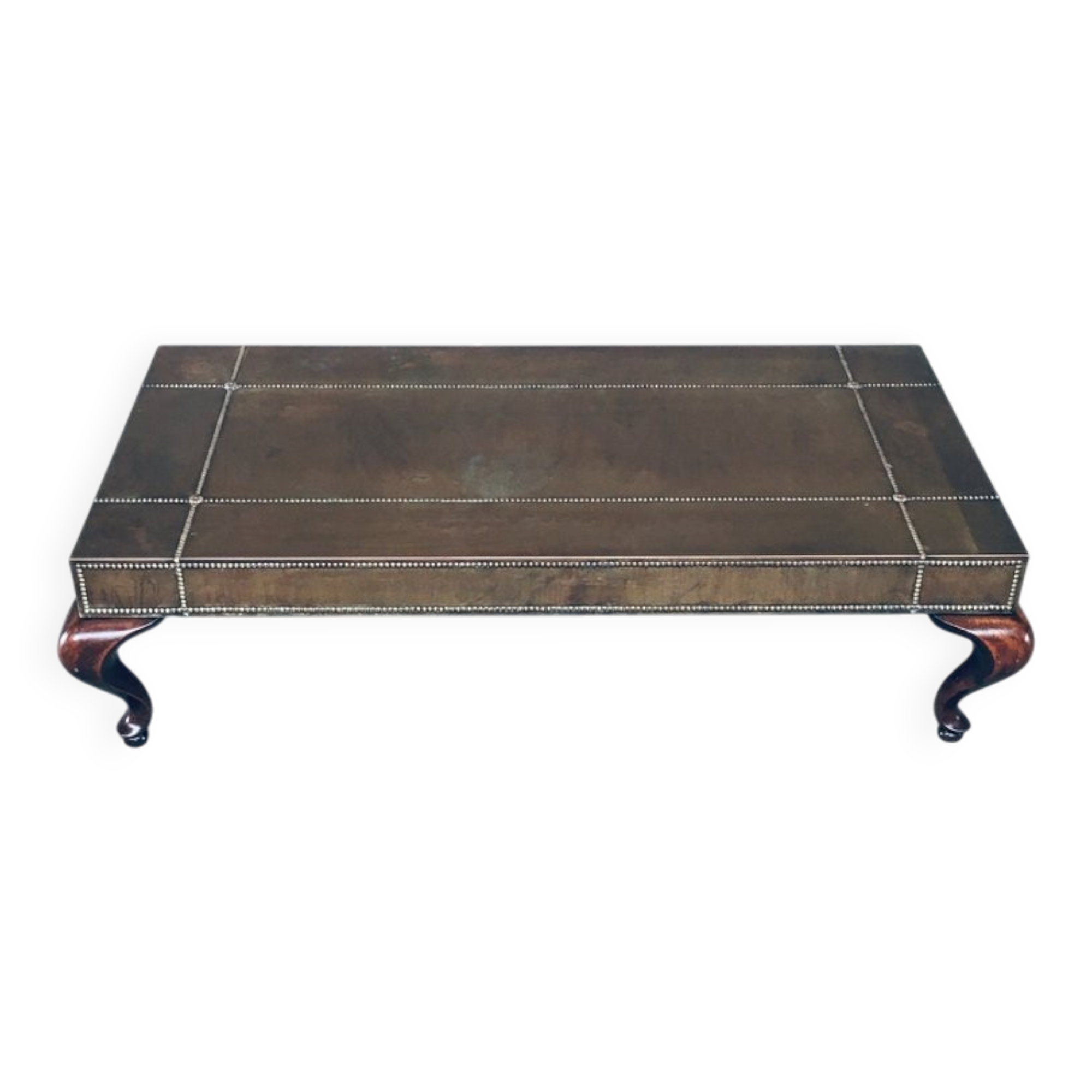 Brass coffee table, France, 1960s