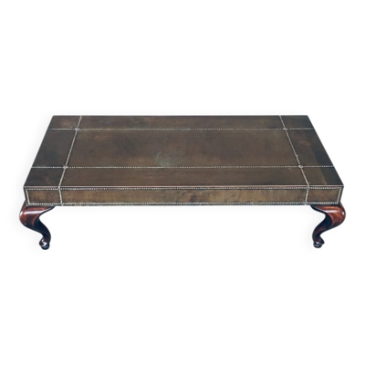 Brass Coffee Table, France, 1960s