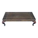 Brass coffee table, France, 1960s