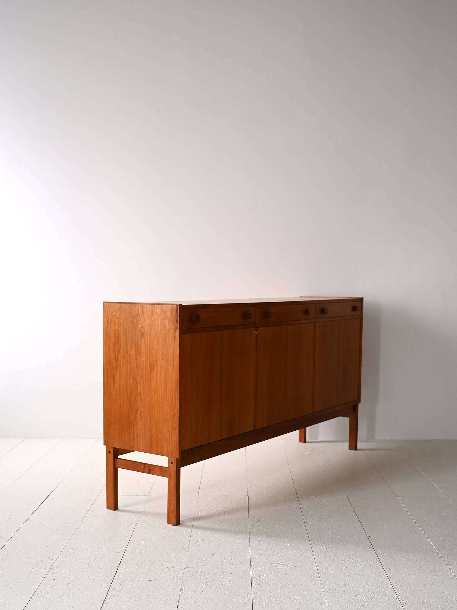 1960s sideboard with three high drawers