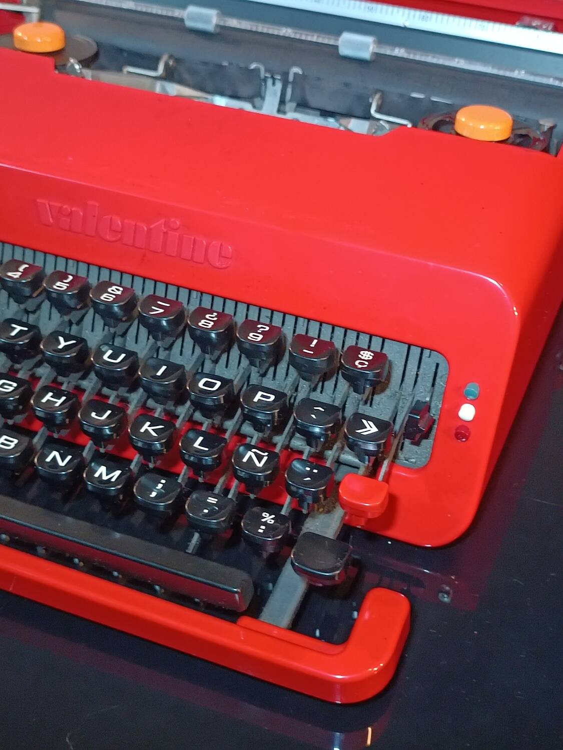 Valentine typewriter by Ettore Sottsass for Olivetti year 1969