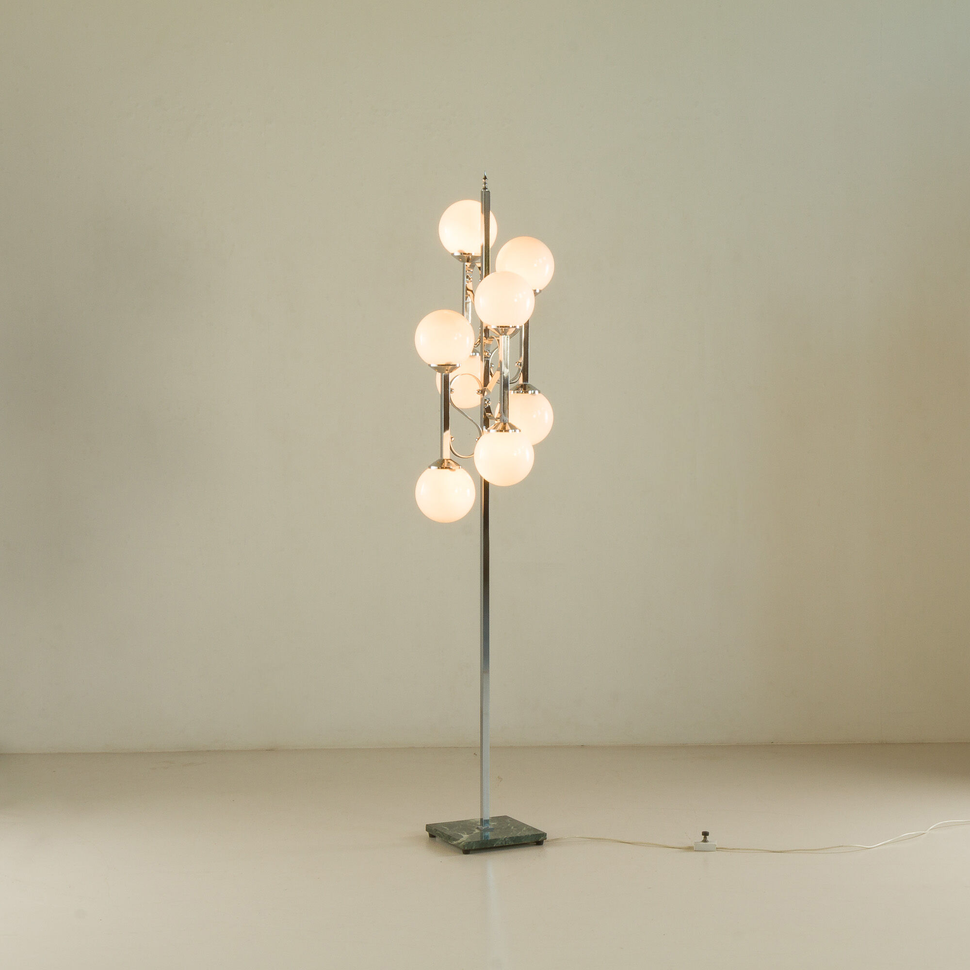 Lampadaire italien des années 1970.