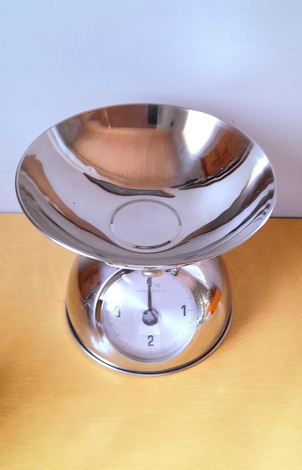 Stainless steel kitchen scale