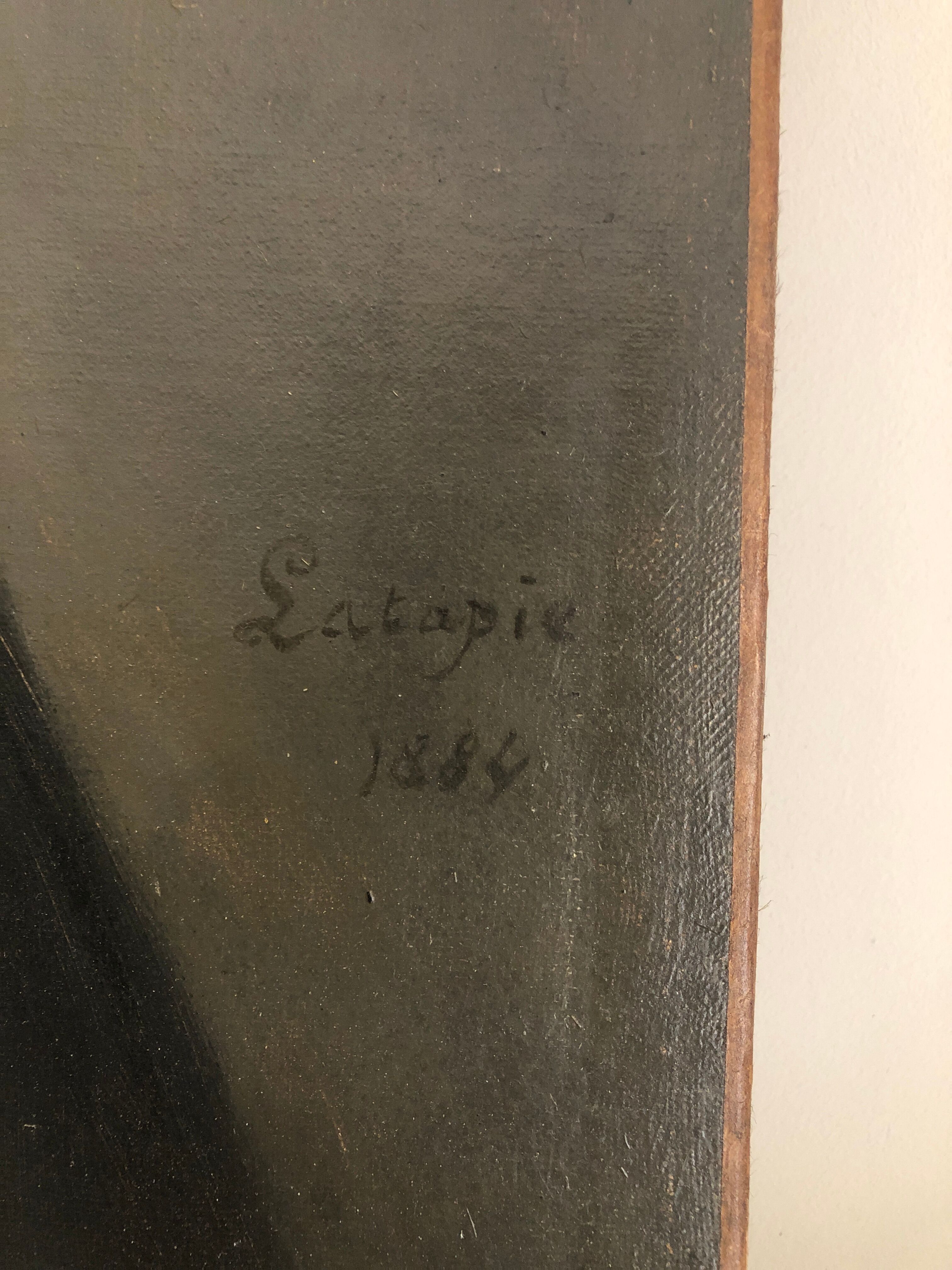 Portrait of a 19th century man