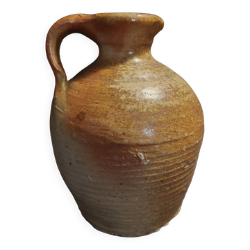 Stoneware pitcher, late 19th century, early 20th century, Puisaye