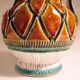 Colorful ceramic pitcher