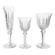 Service of 27 crystal glasses from Saint-Louis