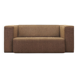 Brown sofa, Danish design, 1980s, production: Denmark