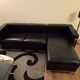 LC2 corner sofa Le Corbusier - Black Italian Leather
