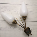 Sconce in opaline