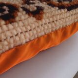 Vintage wool cushion