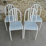 Set of 4 Robert Mallet-Stevens chairs, 1960s